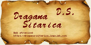 Dragana Sitarica vizit kartica